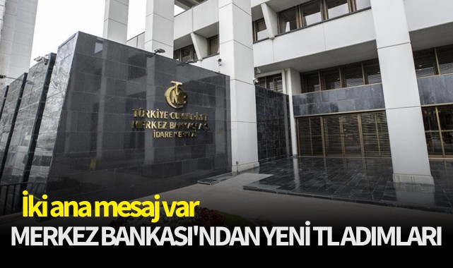 Merkez Bankası'ndan yeni TL adımları