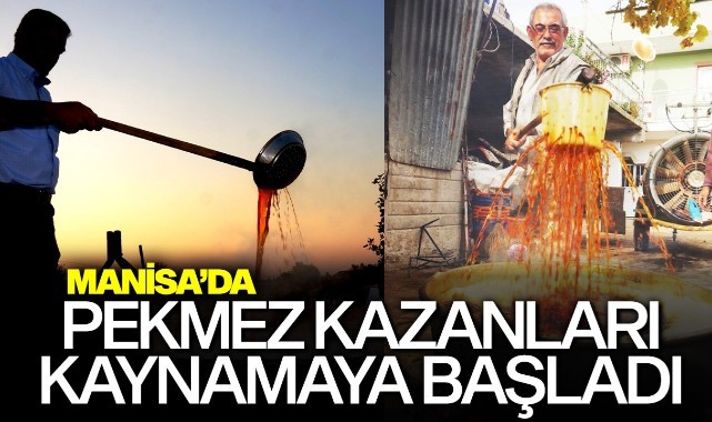 Pekmez kazanları kaynamaya başladı