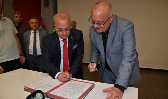 Salihli’ye kilit parke desteği için protokol imzalandı