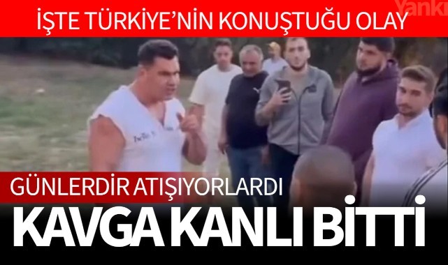 Savaş Cebeci ile Kaan Kazgan Sokakta Kavga Etti