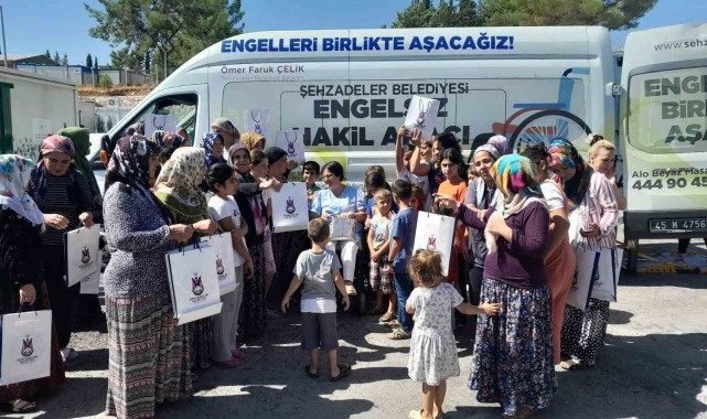 Şehzadeler'den Adıyaman'a kurulan gönül köprüsü yine yüzleri güldürdü