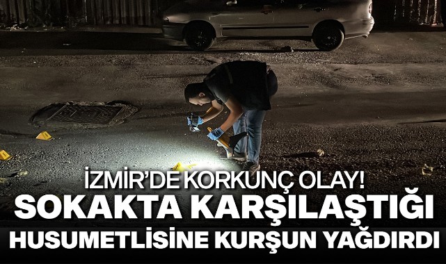 Sokakta karşılaştığı husumetlisine kurşun yağdırdı!