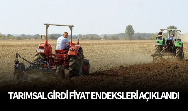 Tarımsal Girdi Fiyat Endeksleri Açıklandı