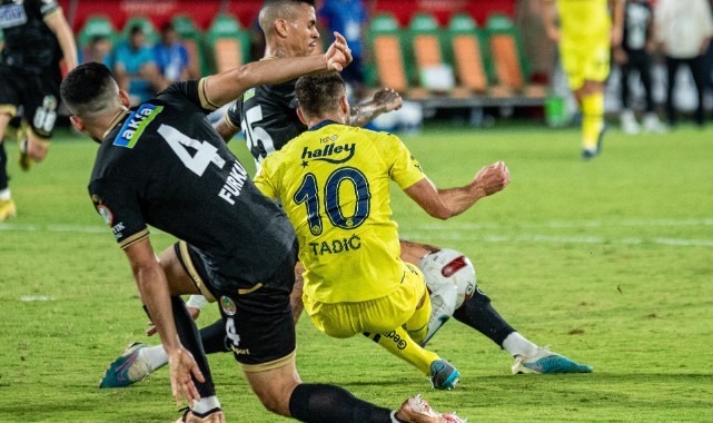 Trendyol Süper Lig: Corendon Alanyaspor: 0 - Fenerbahçe: 1