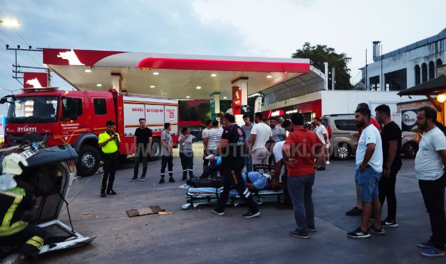 Turgutlu'da kaza 3 yaralı