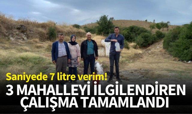 3 mahalleyi ilgilendiren çalışmalar tamamlandı