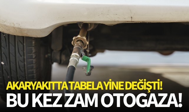 Akaryakıtta tabela yeniden değişti! Bu kez zam otogaza