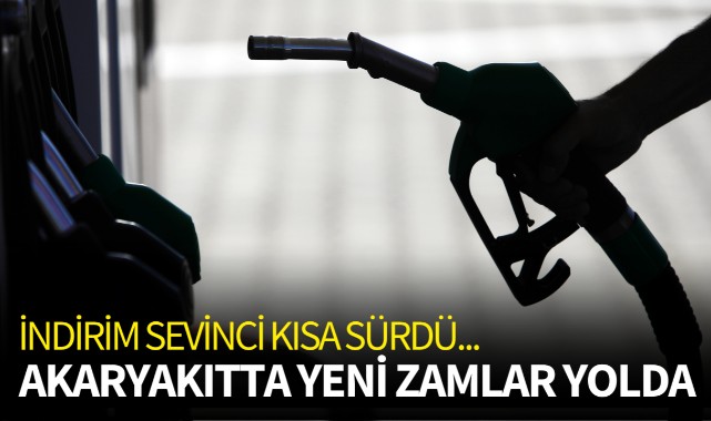 Akaryakıtta yeni zamlar yolda 