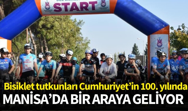 Bisiklet tutkunları Cumhuriyet'in 100. yılında Manisa'da bir araya geliyor