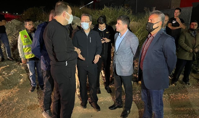 Fabrika yangını kontrol altında