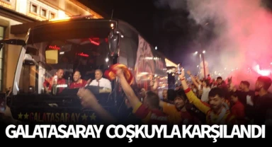 Galatasaray, Rize’de coşkuyla karşılandı