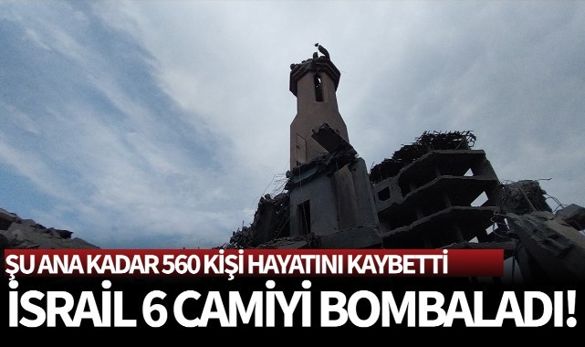 İsrail, 6 camiyi bombaladı