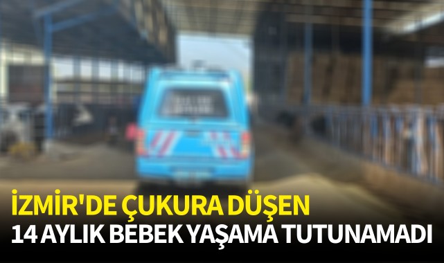 İzmir'de çukura düşen 14 aylık bebek yaşama tutunamadı
