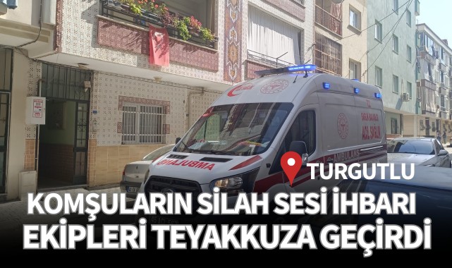 Komşuların silah sesi ihbarı ekipleri teyakkuza geçirdi