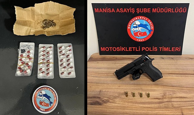 Motosikletli polis timlerinden denetim: 9 aranan şahıs yakalandı