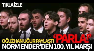Oğuzhan Uğur paylaştı! Norm Ender'den 100.yıl marşı