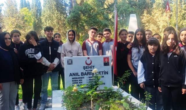 Okulun yeni öğrencilerinden anlamlı ziyaret