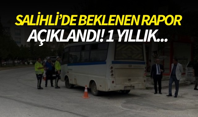 Salihli'de beklenen rapor açıklandı!