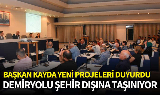 Salihli'de flaş gelişmeler! Demiryolu şehir dışına taşınıyor