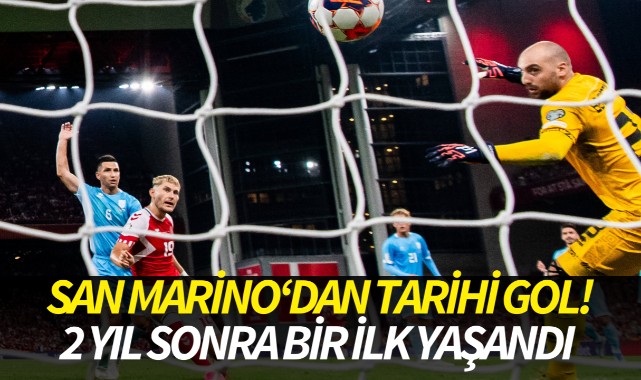 San Marino'dan tarihi gol! 2 yıl sonra bir ilk