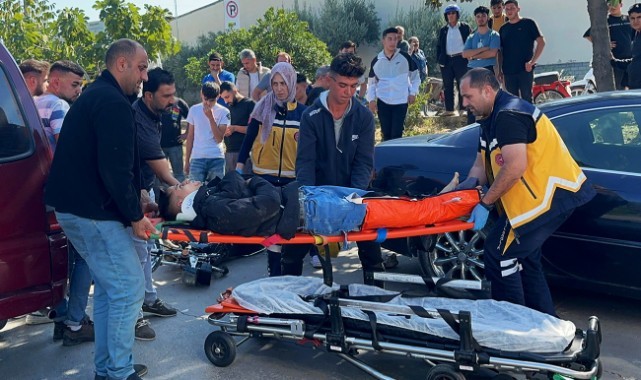 Sanayi sitesinde kaza: 18 yaşındaki sürücü yaralandı!