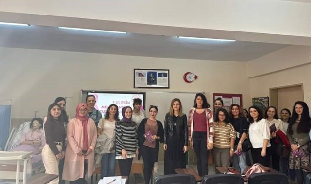 Sarıgöl'de meme kanseri farkındalık eğitimleri