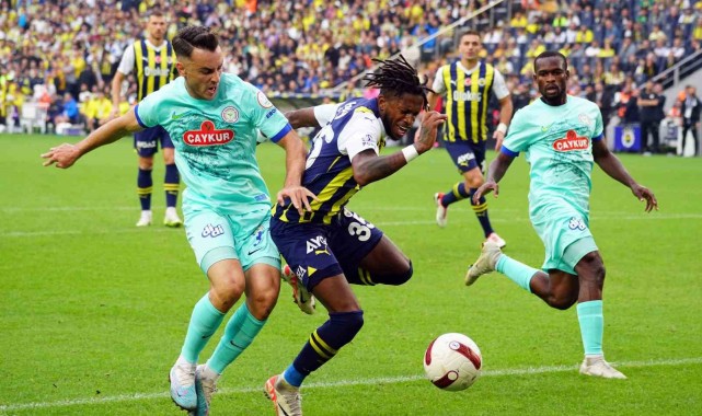 Trendyol Süper Lig: Fenerbahçe: 5 - Çaykur Rizespor: 0