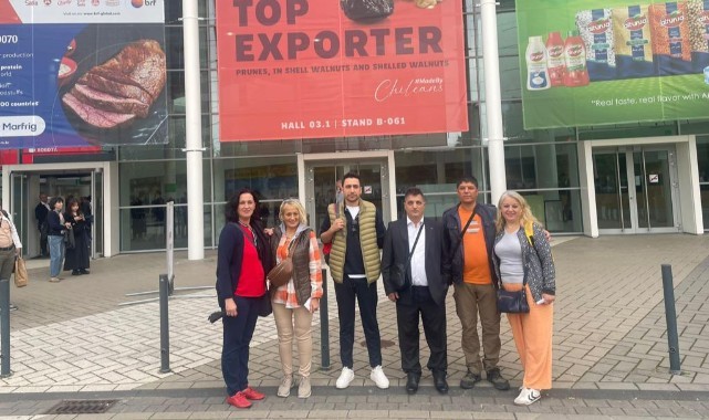 Turgutlulu lokantacılar ve pastacılar dünyanın en büyük fuarı Anuga'da