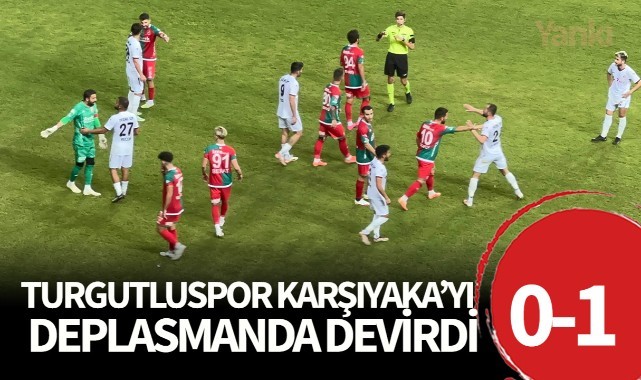 Turgutluspor KSK'yi devirdi, liderliğe kuruldu: 0-1