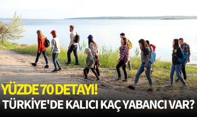 Türkiye'de kalıcı kaç yabancı var?