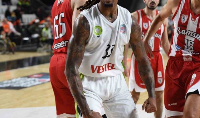 Türkiye Sigorta Basketbol Süper Ligi: Manisa BBSK: 90 - Samsunspor: 60