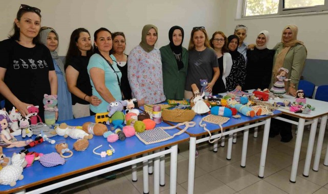 Yunusemre'de amigurimi kursuna büyük ilgi