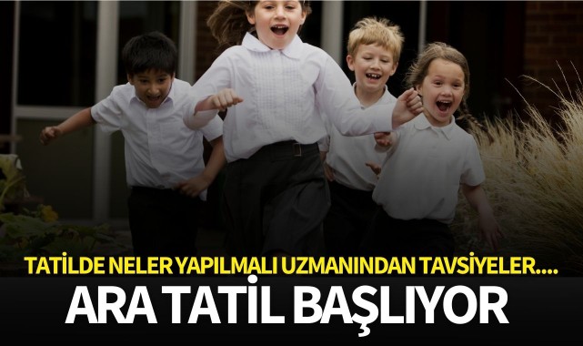 2023-2024 eğitim öğretim döneminin ilk ara tatil bugün başlıyor