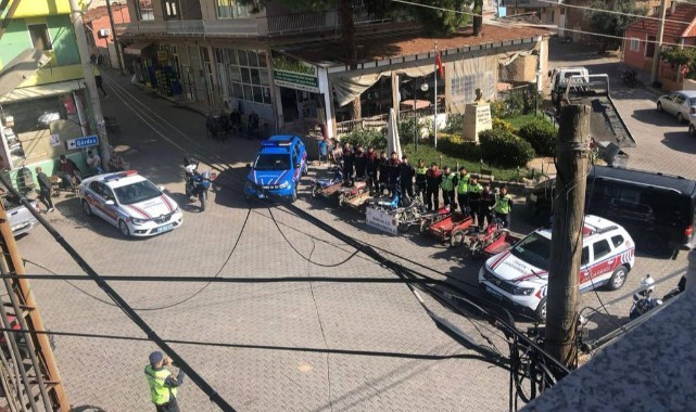 69 motosiklet sürücüsüne ceza, 22 motosiklete trafikten men!