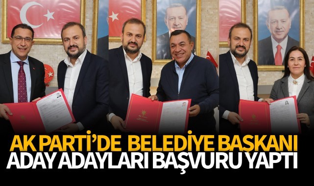 AK Parti'de 3 aday adayı başvuru yaptı