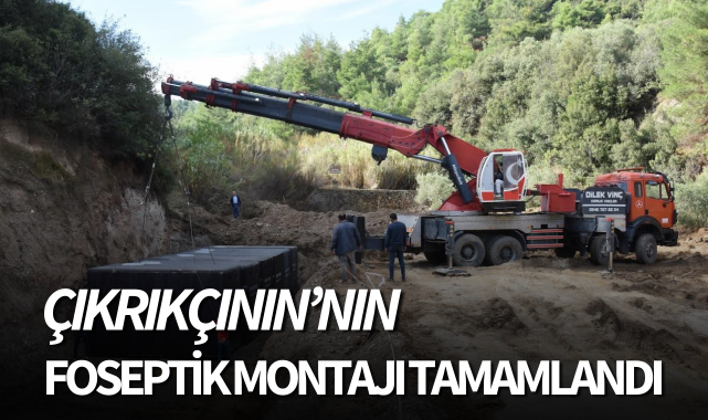 Çıkrıkçı'nın Foseptik Montajı Tamamladı