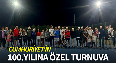 Cumhuriyet'in 100'üncü yılına özel turnuva