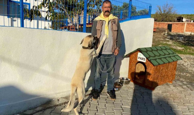 Eğitimini tamamlayan bir köpek daha sahiplendirildi