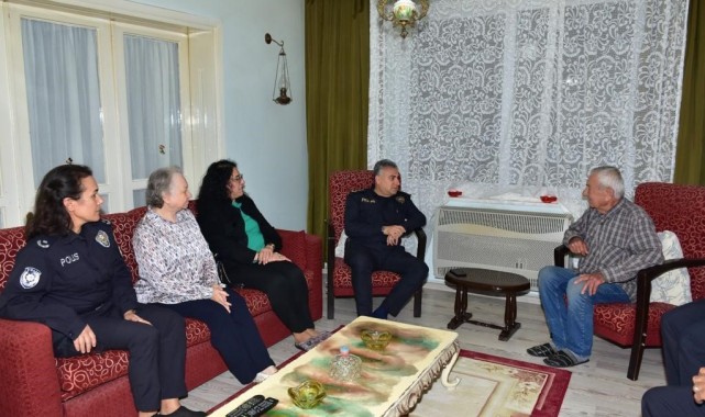 Emniyet Müdürü Aktaş'tan şehit ailesine ziyaret