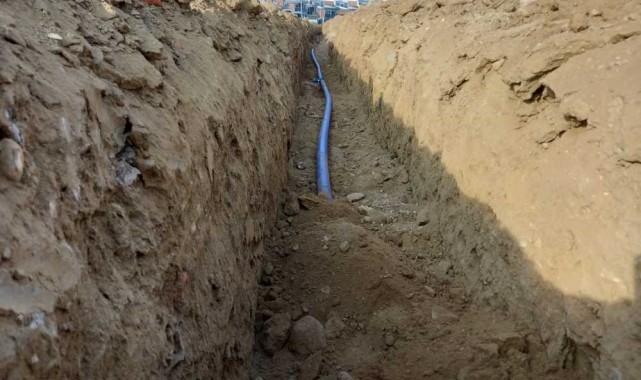 MASKİ'den Salihli'de yeni içme suyu hattı