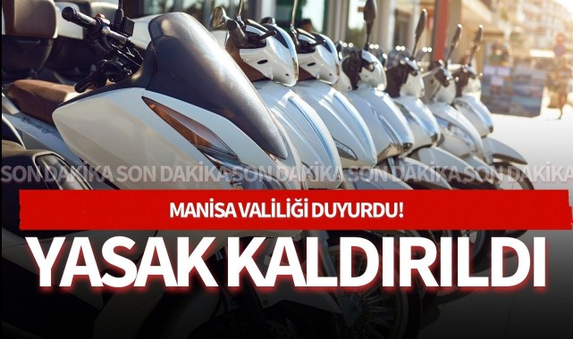 O yasak kaldırıldı!