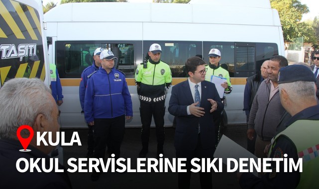 Okul servislerine sıkı denetim