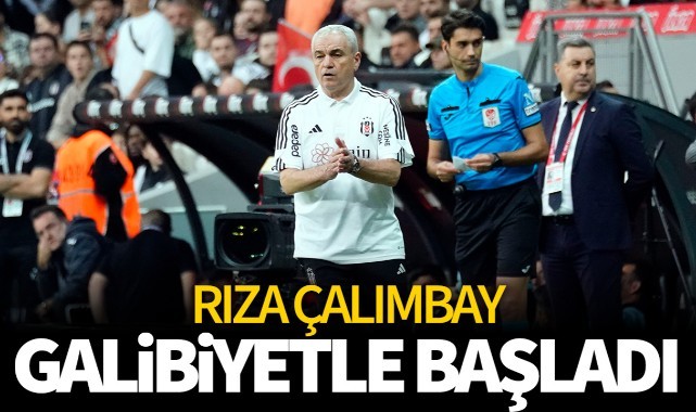 Rıza Çalımbay galibiyet ile başladı