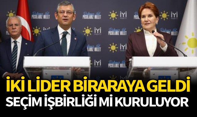 Seçim işbirliği mi kuruluyor?