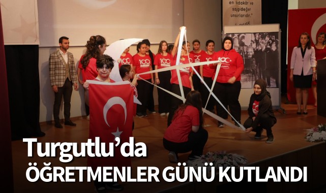 Turgutlu'da öğretmenler günü kutlandı