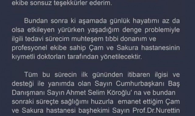 Zerrin Özer'den tedavi süreciyle ilgili açıklama yaptı