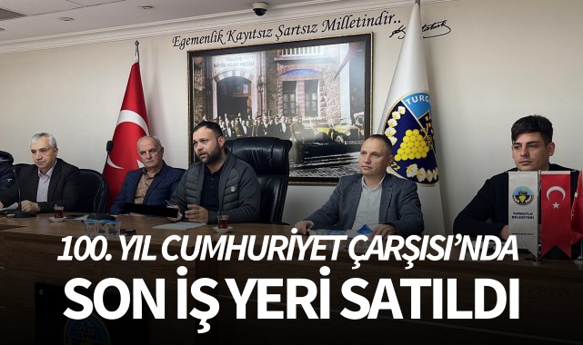 100. Yıl Cumhuriyet Çarşısı'nda son iş yeri satıldı