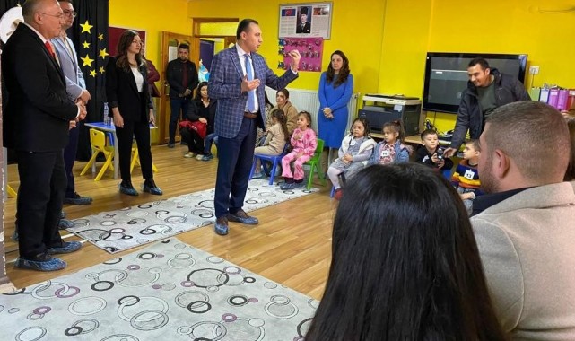 Alaşehirli miniklerin yarışı büyükleri heyecanlandırdı