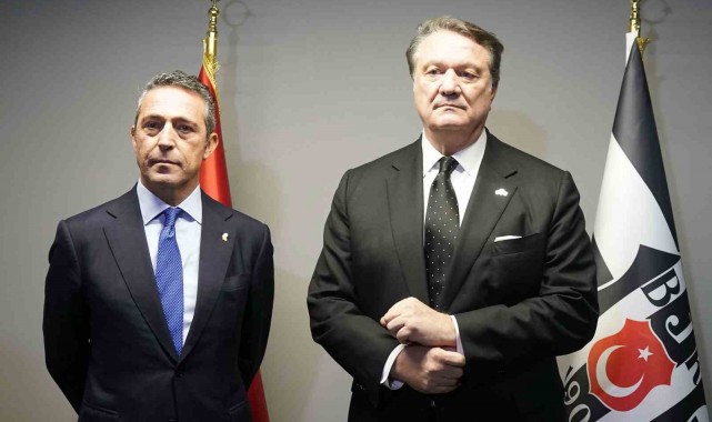 Ali Koç, Beşiktaş başkanı Hasan Arat'ı ziyaret etti