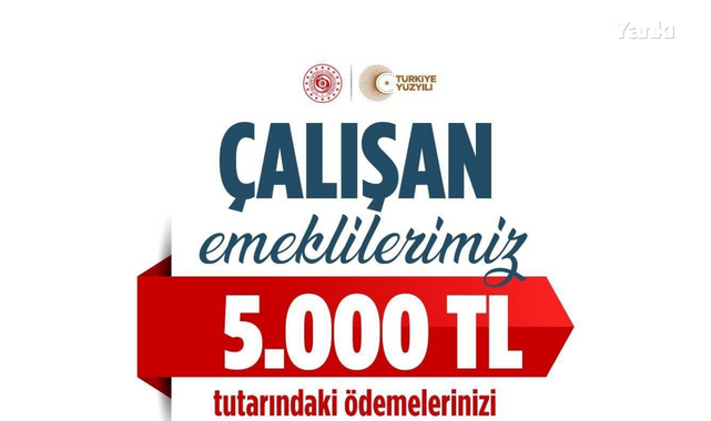 Bakan Işıkhan,çalışan emeklilere ödenecek 5 bin Türk lirası için tarih verdi